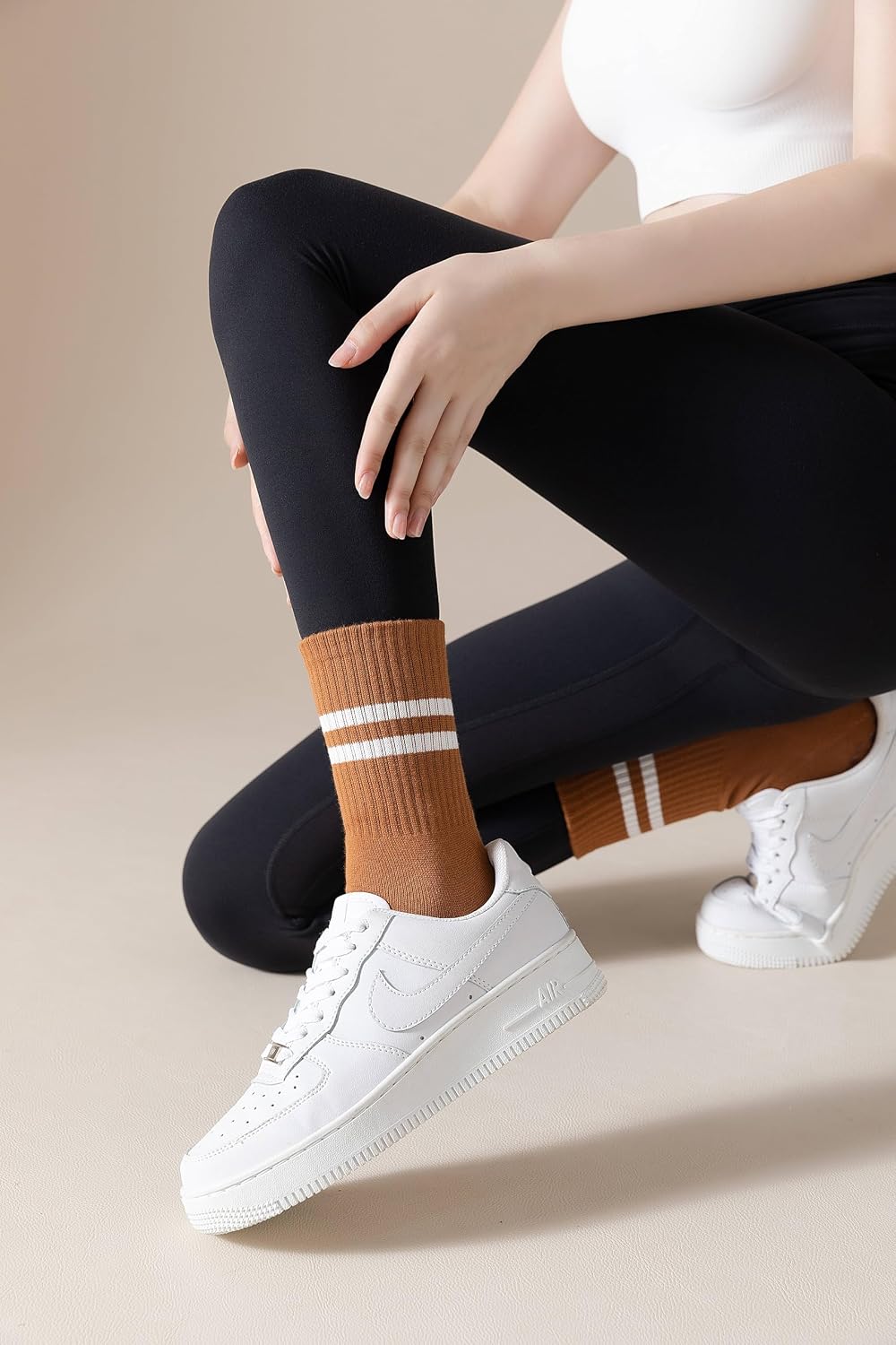 Non Slip Yoga Grip Pilates Socks for Women and Men Anti Slipper Grippy Socks for Ballet, Hospital, Dance