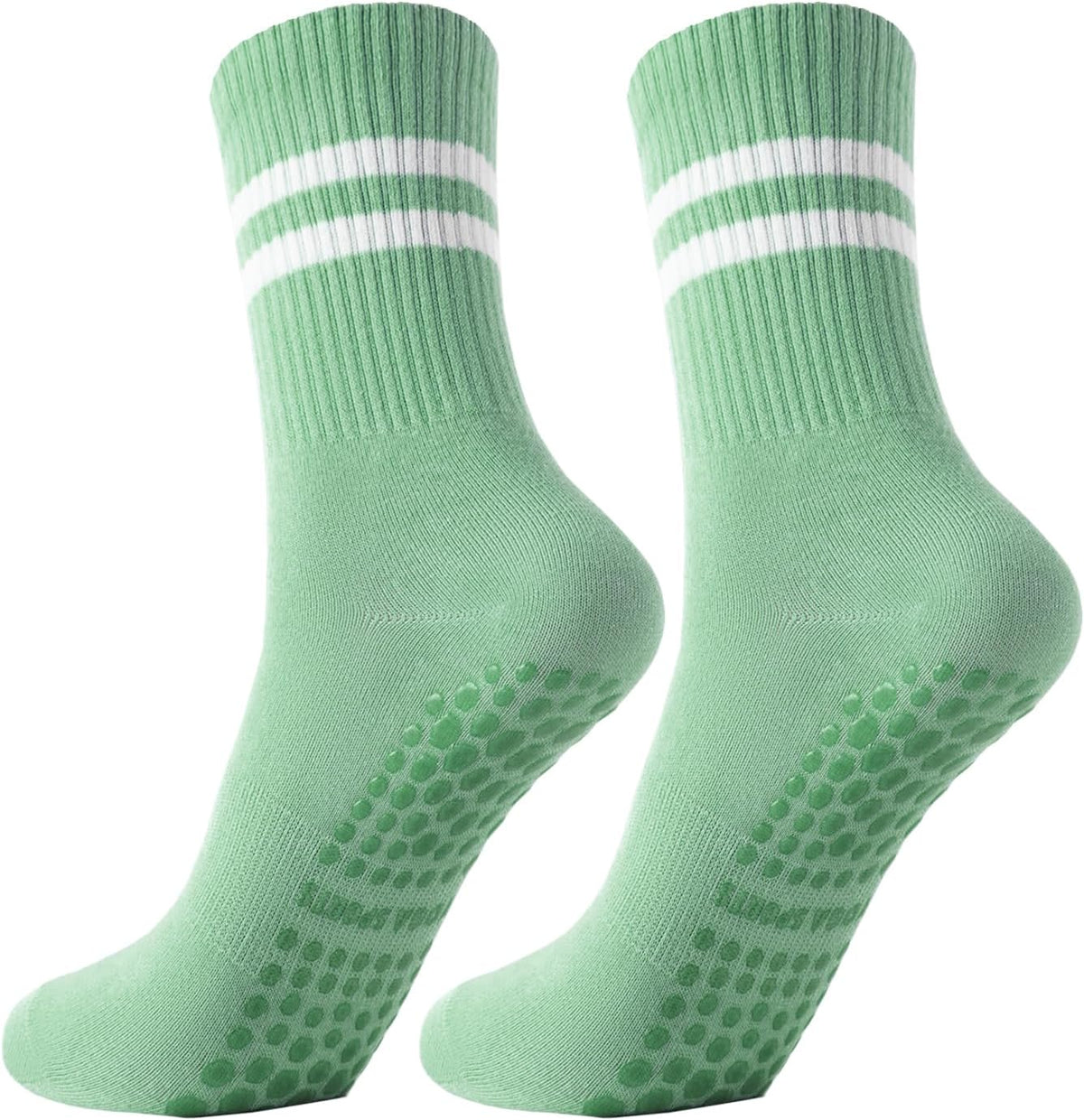 Non Slip Yoga Grip Pilates Socks for Women and Men Anti Slipper Grippy Socks for Ballet, Hospital, Dance