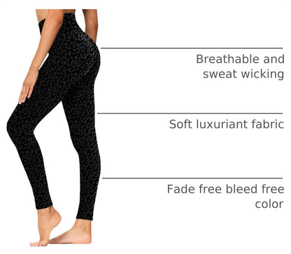 High Waisted Leggings with Pockets for Women - Buttery Soft Yoga Pants for Gym Workout, Athletic Running