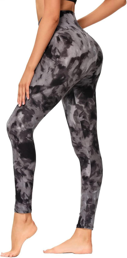 High Waisted Leggings with Pockets for Women - Buttery Soft Yoga Pants for Gym Workout, Athletic Running