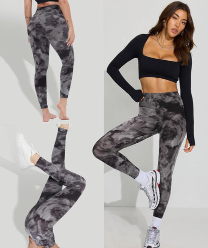 High Waisted Leggings with Pockets for Women - Buttery Soft Yoga Pants for Gym Workout, Athletic Running