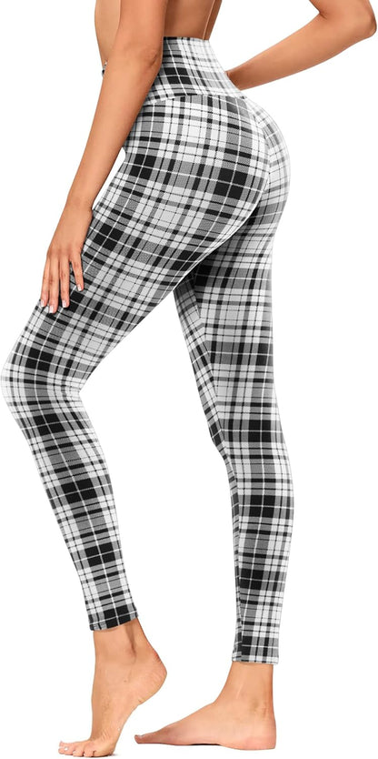 High Waisted Leggings with Pockets for Women - Buttery Soft Yoga Pants for Gym Workout, Athletic Running