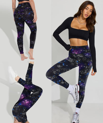 High Waisted Leggings with Pockets for Women - Buttery Soft Yoga Pants for Gym Workout, Athletic Running