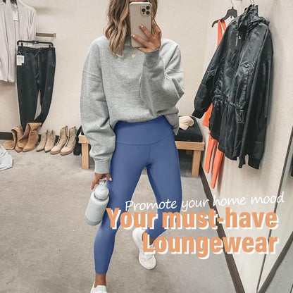 High Waisted Leggings with Pockets for Women - Buttery Soft Yoga Pants for Gym Workout, Athletic Running