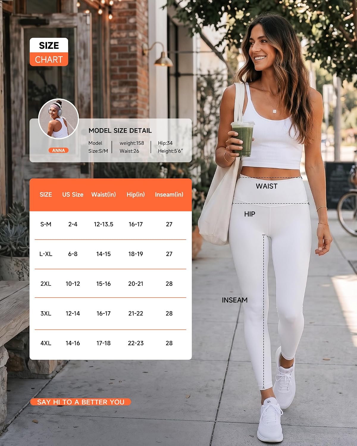High Waisted Leggings with Pockets for Women - Buttery Soft Yoga Pants for Gym Workout, Athletic Running