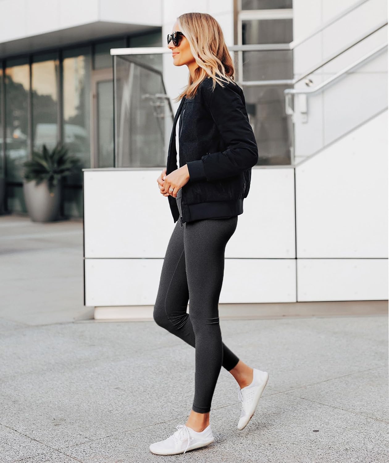 High Waisted Leggings with Pockets for Women - Buttery Soft Yoga Pants for Gym Workout, Athletic Running