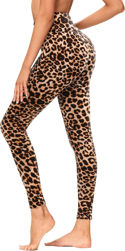 High Waisted Leggings with Pockets for Women - Buttery Soft Yoga Pants for Gym Workout, Athletic Running