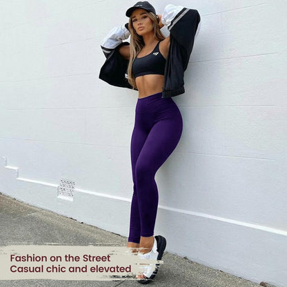High Waisted Leggings with Pockets for Women - Buttery Soft Yoga Pants for Gym Workout, Athletic Running