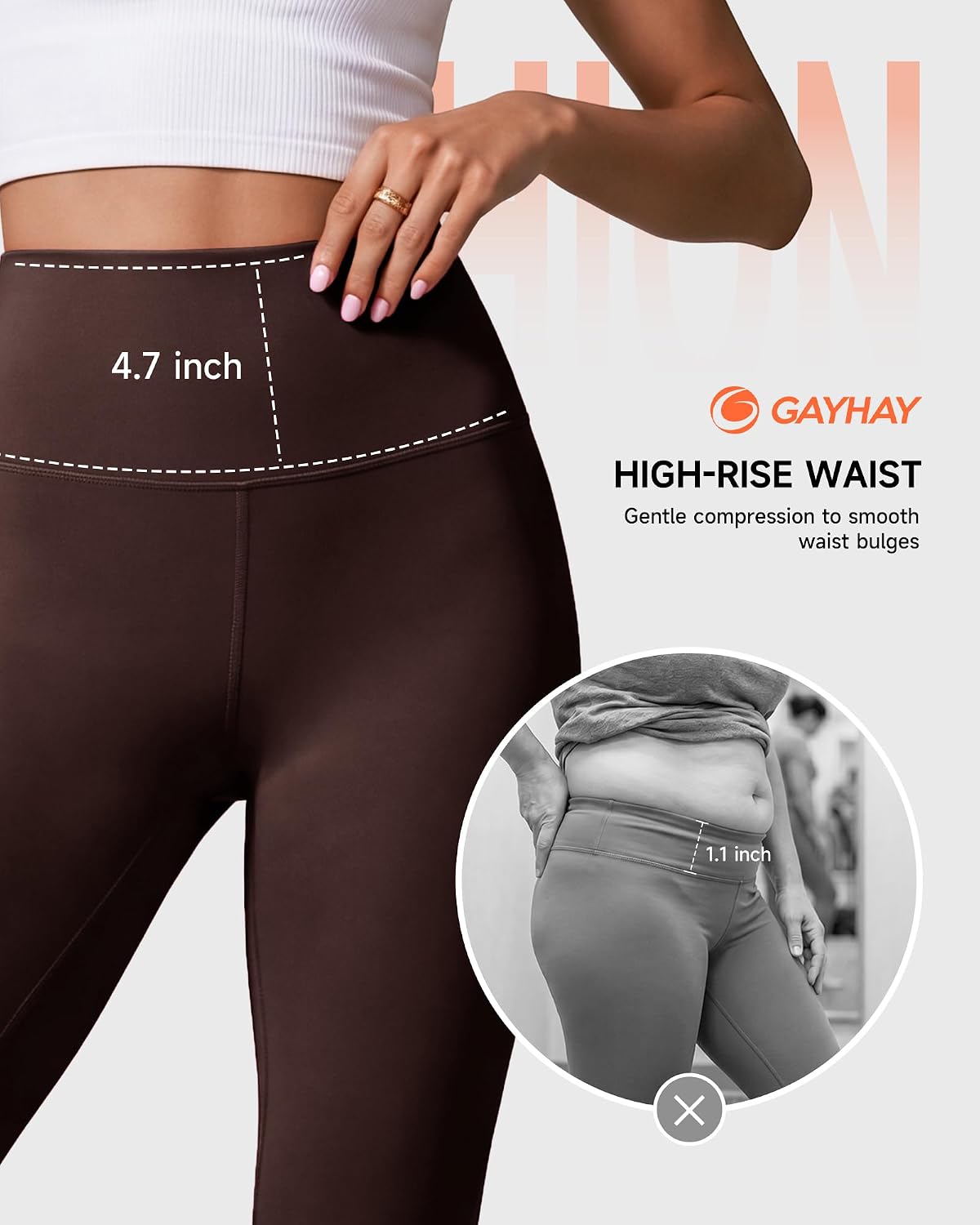 High Waisted Leggings with Pockets for Women - Buttery Soft Yoga Pants for Gym Workout, Athletic Running