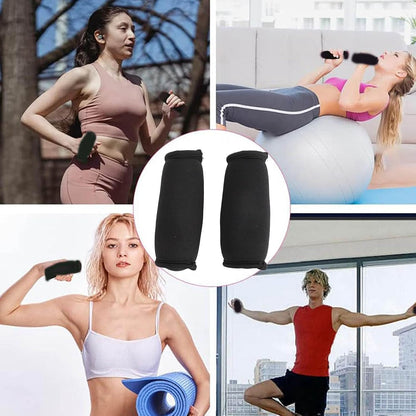 Hand Weights Set, Soft Dumbbells for Cardio Workout, Lightweight Neoprene for Men and Women, 2 Pack for Home and Outdoor Exercises