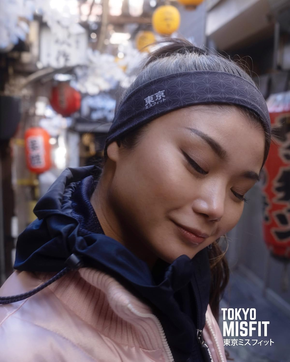 Japanese Headband for Men & Women, Sweat Band (Wave-Seigaiha) | Japanese patterns, Moisture wicking, Cooling headband, Breathable stretch fabric, Workout, Running, Exercise, Sports, Yoga