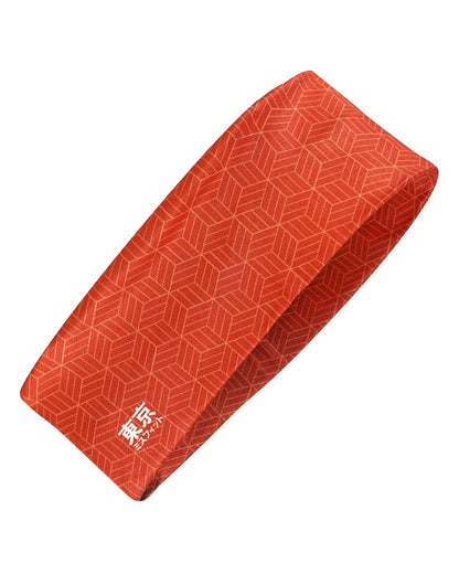 Japanese Headband for Men & Women, Sweat Band (Wave-Seigaiha) | Japanese patterns, Moisture wicking, Cooling headband, Breathable stretch fabric, Workout, Running, Exercise, Sports, Yoga