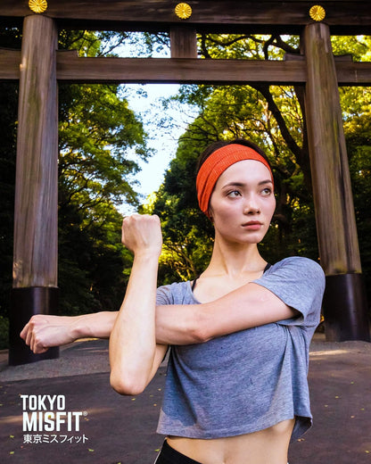 Japanese Headband for Men & Women, Sweat Band (Wave-Seigaiha) | Japanese patterns, Moisture wicking, Cooling headband, Breathable stretch fabric, Workout, Running, Exercise, Sports, Yoga