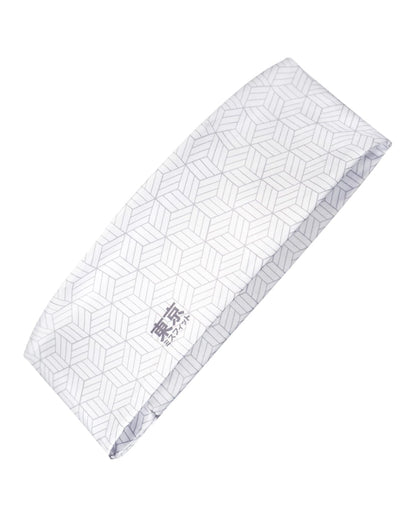 Japanese Headband for Men & Women, Sweat Band (Wave-Seigaiha) | Japanese patterns, Moisture wicking, Cooling headband, Breathable stretch fabric, Workout, Running, Exercise, Sports, Yoga