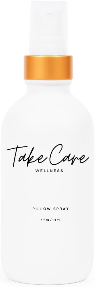 Multi-Purpose Lavender Pillow Spray - Therapeutic Grade Essential Oils - Calming - Freshens Curtains & Upholstery - Mist into Shower Stream - Glass Bottle (English Lavender)