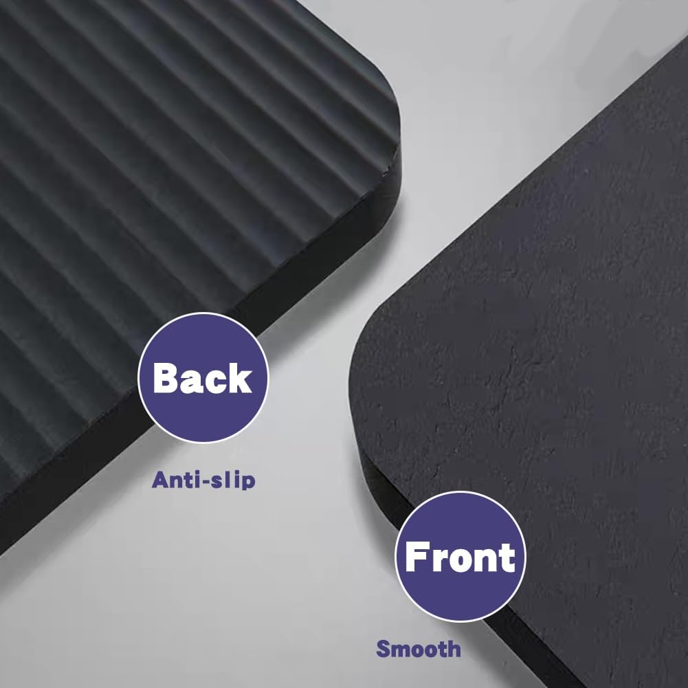 Yoga Knee Pad Cushion Exercise Knee Pad Rectangle Kneeling Pads Yogas Props and Accessories for Pain Free Knees, Elbows, Wrists and Back, Workout Mats for Home Gym, Pilates