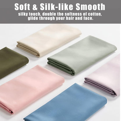 Body Cooling Pillow Cases Cover, Bamboo Rayon White Body Pillowcases with Zipper Closure, Cool and Breathable Pillow Case for Hot Sleepers and Night Sweats, 20x54 inches