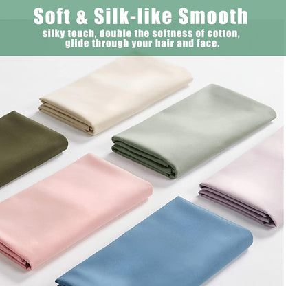 Body Cooling Pillow Cases Cover, Bamboo Rayon White Body Pillowcases with Zipper Closure, Cool and Breathable Pillow Case for Hot Sleepers and Night Sweats, 20x54 inches