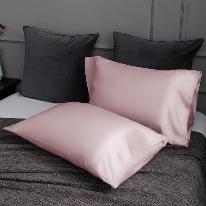Body Cooling Pillow Cases Cover, Bamboo Rayon White Body Pillowcases with Zipper Closure, Cool and Breathable Pillow Case for Hot Sleepers and Night Sweats, 20x54 inches