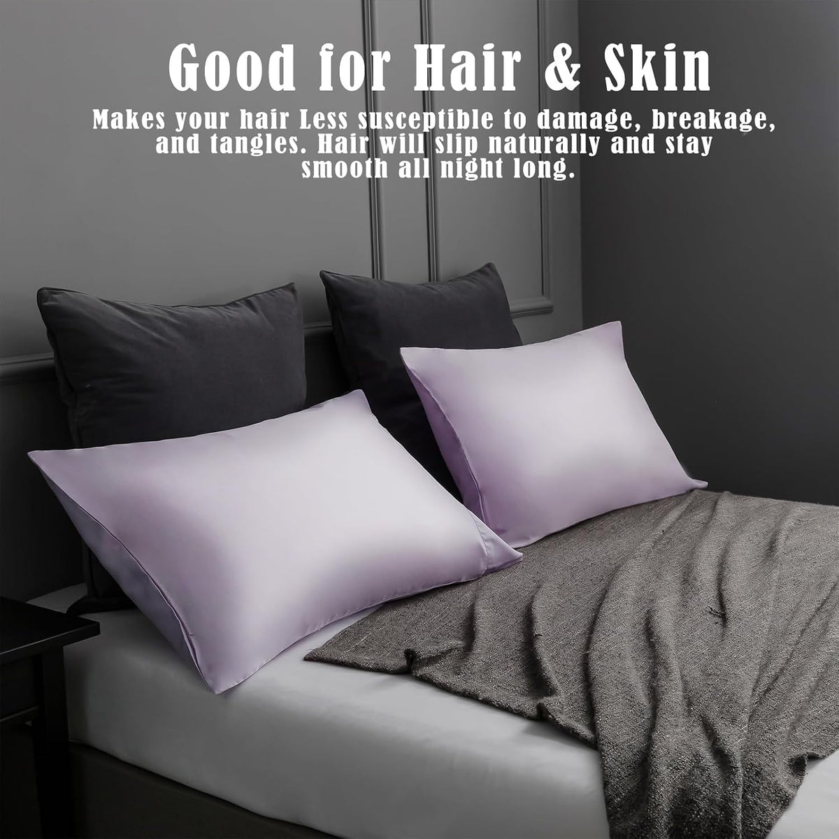 Body Cooling Pillow Cases Cover, Bamboo Rayon White Body Pillowcases with Zipper Closure, Cool and Breathable Pillow Case for Hot Sleepers and Night Sweats, 20x54 inches