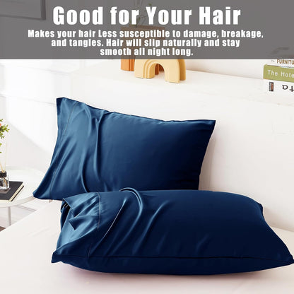 Body Cooling Pillow Cases Cover, Bamboo Rayon White Body Pillowcases with Zipper Closure, Cool and Breathable Pillow Case for Hot Sleepers and Night Sweats, 20x54 inches