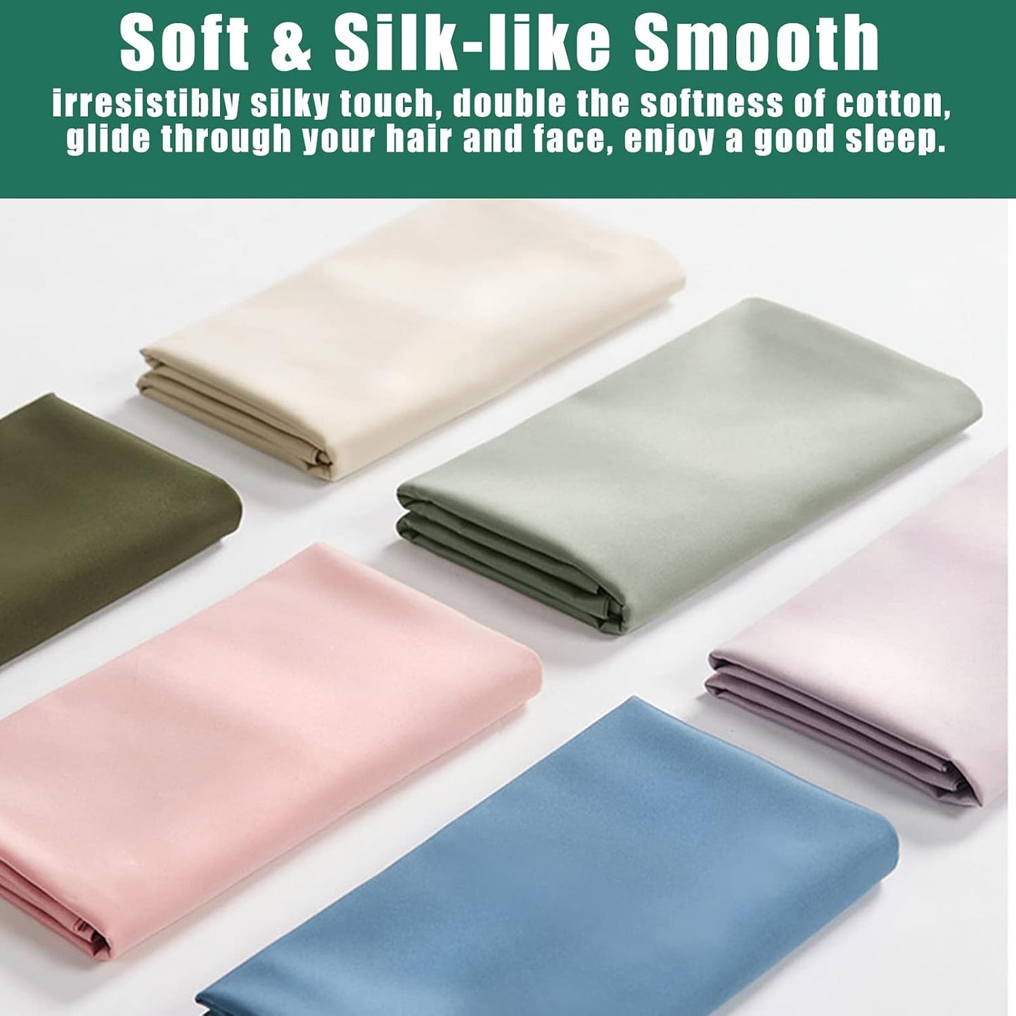 Body Cooling Pillow Cases Cover, Bamboo Rayon White Body Pillowcases with Zipper Closure, Cool and Breathable Pillow Case for Hot Sleepers and Night Sweats, 20x54 inches