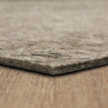 Non Slip Rug Pad 3' x 5'- 1/4" Thick Felt + Latex Rubber Gripper - Dual Surface Cushion for Hardwood, Carpet, Tile Floors, Made in USA - Colors C