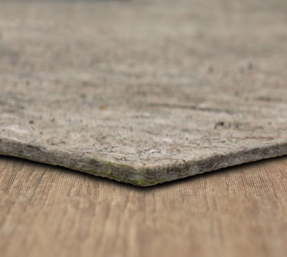 Non Slip Rug Pad 3' x 5'- 1/4" Thick Felt + Latex Rubber Gripper - Dual Surface Cushion for Hardwood, Carpet, Tile Floors, Made in USA - Colors C