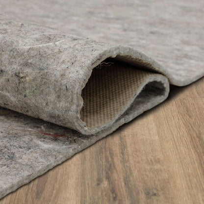 Non Slip Rug Pad 3' x 5'- 1/4" Thick Felt + Latex Rubber Gripper - Dual Surface Cushion for Hardwood, Carpet, Tile Floors, Made in USA - Colors C