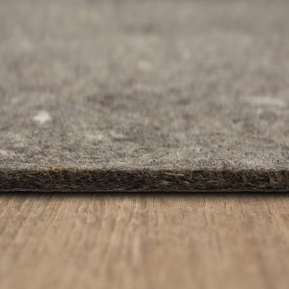 Non Slip Rug Pad 3' x 5'- 1/4" Thick Felt + Latex Rubber Gripper - Dual Surface Cushion for Hardwood, Carpet, Tile Floors, Made in USA - Colors C