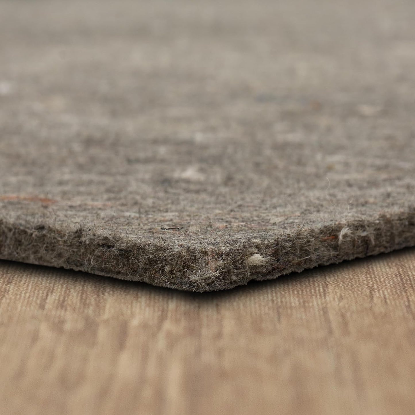 Non Slip Rug Pad 3' x 5'- 1/4" Thick Felt + Latex Rubber Gripper - Dual Surface Cushion for Hardwood, Carpet, Tile Floors, Made in USA - Colors C