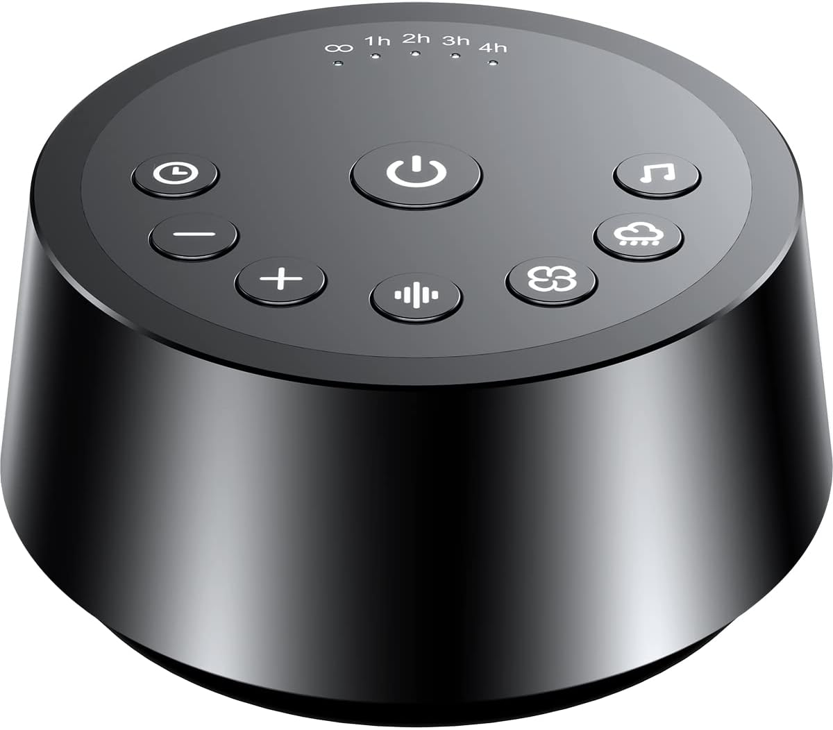 Sound Machines Sleep White Noise Machine with 25 Soothing Sounds 32 Volume Levels 5 Timers and 4 Sound Categories and Memory Function for Kids Adults and Home