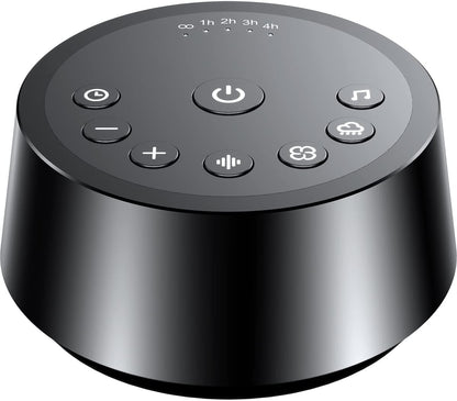 Sound Machines Sleep White Noise Machine with 25 Soothing Sounds 32 Volume Levels 5 Timers and 4 Sound Categories and Memory Function for Kids Adults and Home