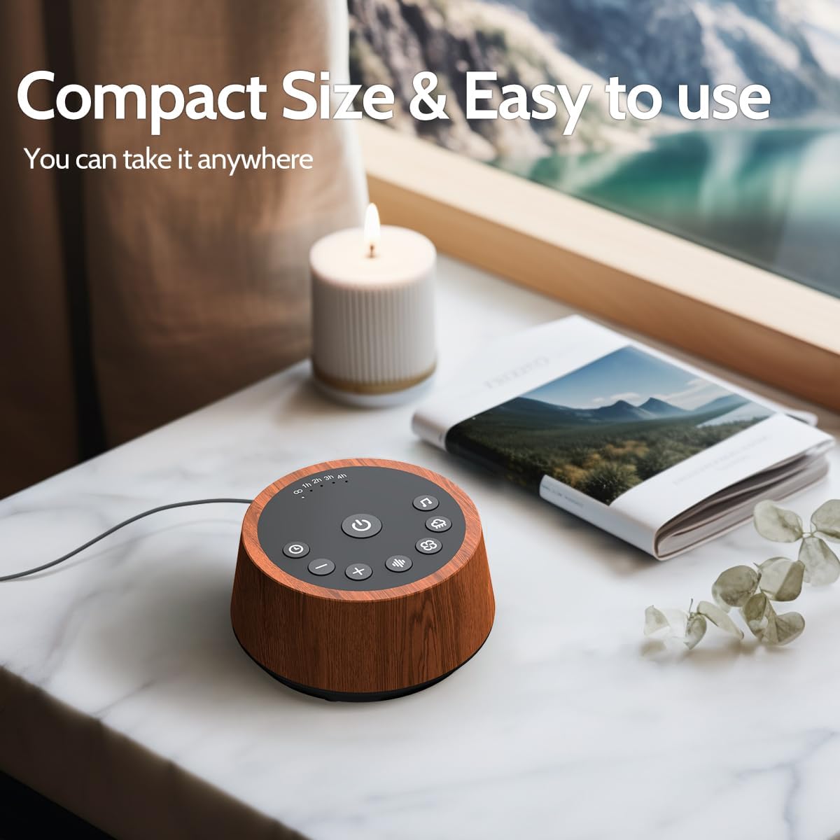 Sound Machines Sleep White Noise Machine with 25 Soothing Sounds 32 Volume Levels 5 Timers and 4 Sound Categories and Memory Function for Kids Adults and Home