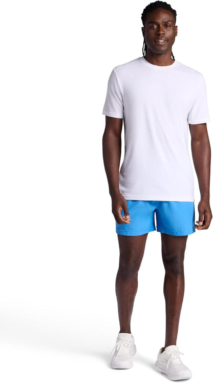 Men's Upside 5” Short, Standard Fit, Stretch Lightweight Material, Moisture-Wicking