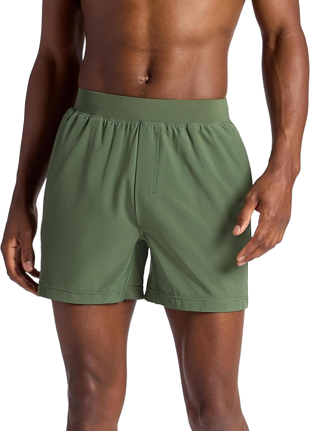 Men's Upside 5” Short, Standard Fit, Stretch Lightweight Material, Moisture-Wicking