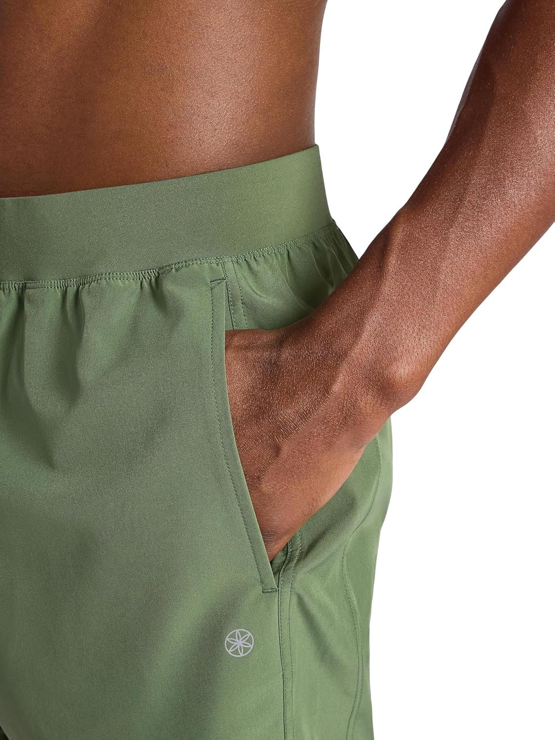 Men's Upside 5” Short, Standard Fit, Stretch Lightweight Material, Moisture-Wicking