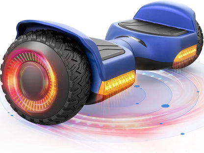 Self Balancing Scooter New G13 All Terrain Balancing Scooter with LED Lights, Self Balancing Off Road with Bluetooth for Kids ages 6-12 and Adults