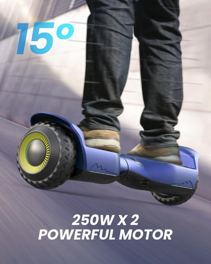 Self Balancing Scooter New G13 All Terrain Balancing Scooter with LED Lights, Self Balancing Off Road with Bluetooth for Kids ages 6-12 and Adults