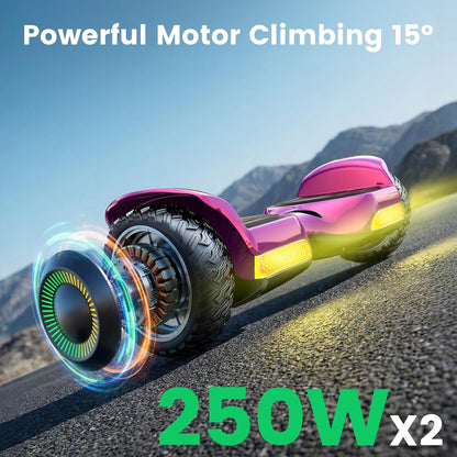 Self Balancing Scooter New G13 All Terrain Balancing Scooter with LED Lights, Self Balancing Off Road with Bluetooth for Kids ages 6-12 and Adults