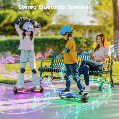 Self Balancing Scooter New G13 All Terrain Balancing Scooter with LED Lights, Self Balancing Off Road with Bluetooth for Kids ages 6-12 and Adults