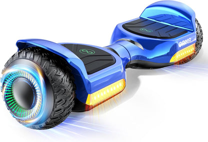 Self Balancing Scooter New G13 All Terrain Balancing Scooter with LED Lights, Self Balancing Off Road with Bluetooth for Kids ages 6-12 and Adults
