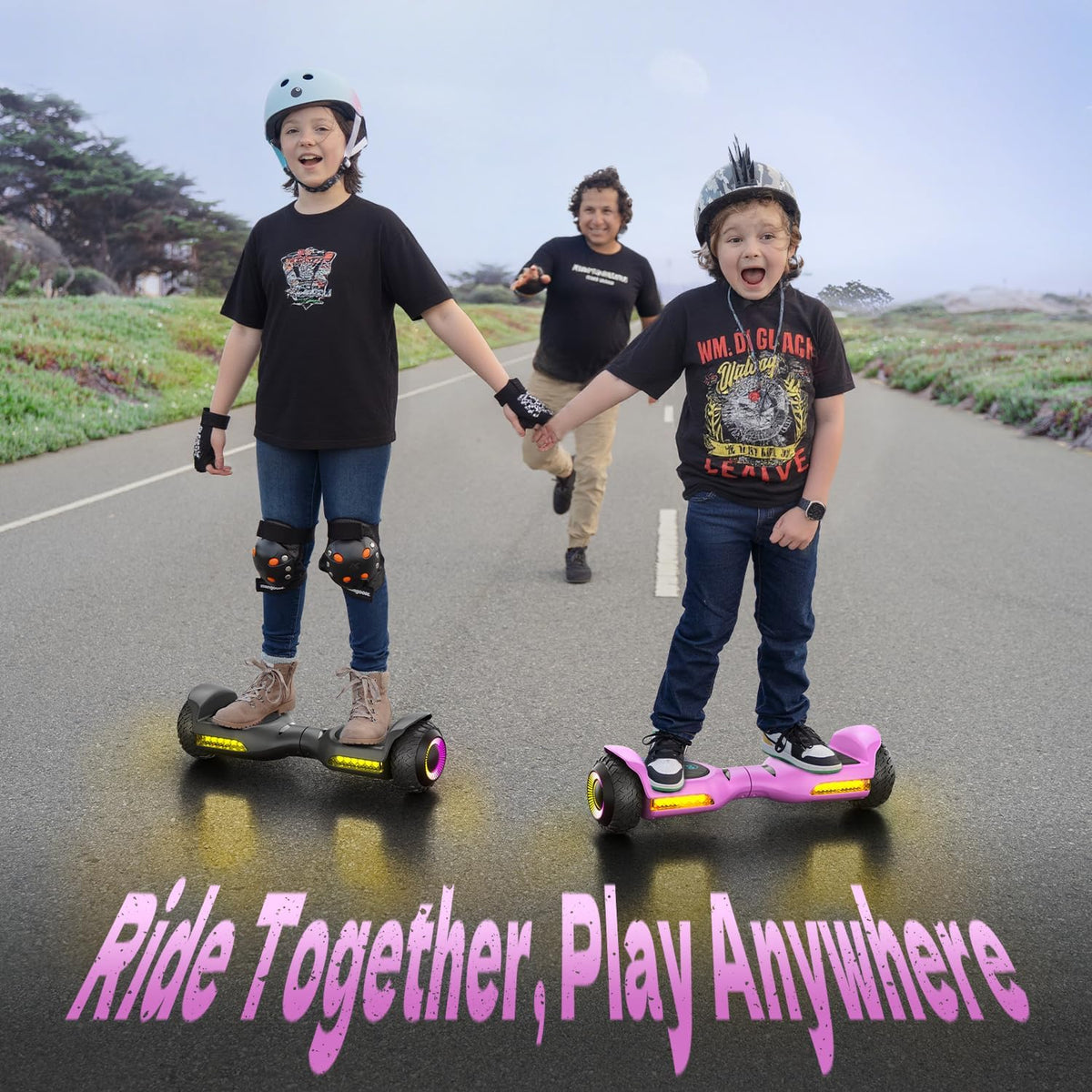 Self Balancing Scooter New G13 All Terrain Balancing Scooter with LED Lights, Self Balancing Off Road with Bluetooth for Kids ages 6-12 and Adults