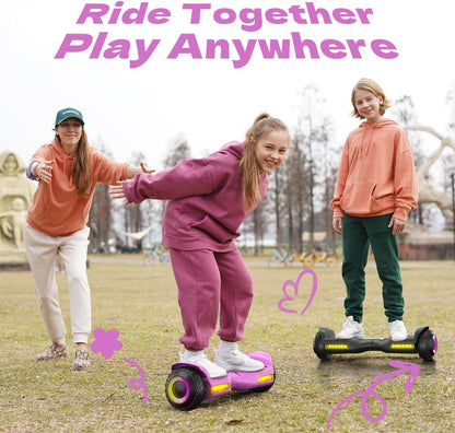 Self Balancing Scooter New G13 All Terrain Balancing Scooter with LED Lights, Self Balancing Off Road with Bluetooth for Kids ages 6-12 and Adults