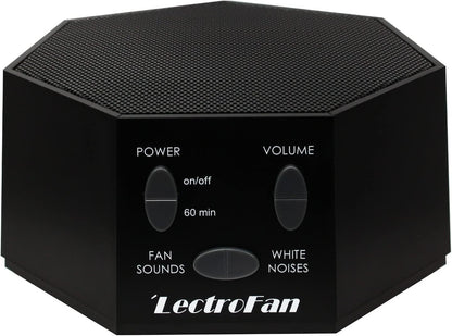 LectroFan Classic Sound Machine, Black