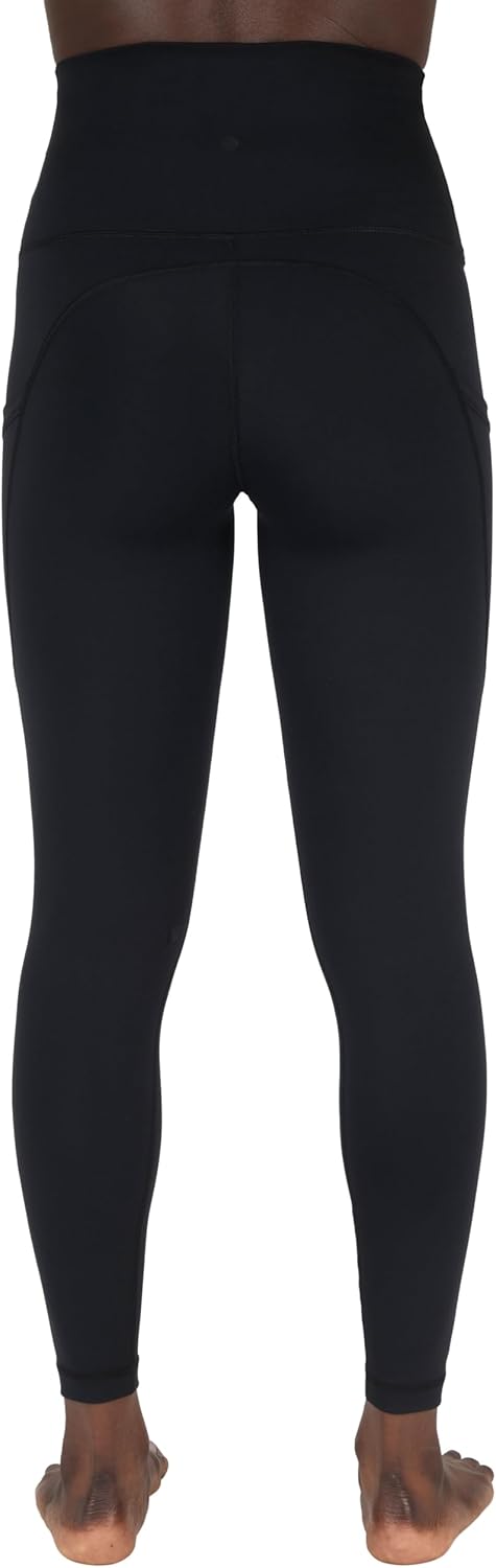Womens High Waisted Yoga Legging Elastic Free Squat Proof Ankle Length Lux Workout Pant