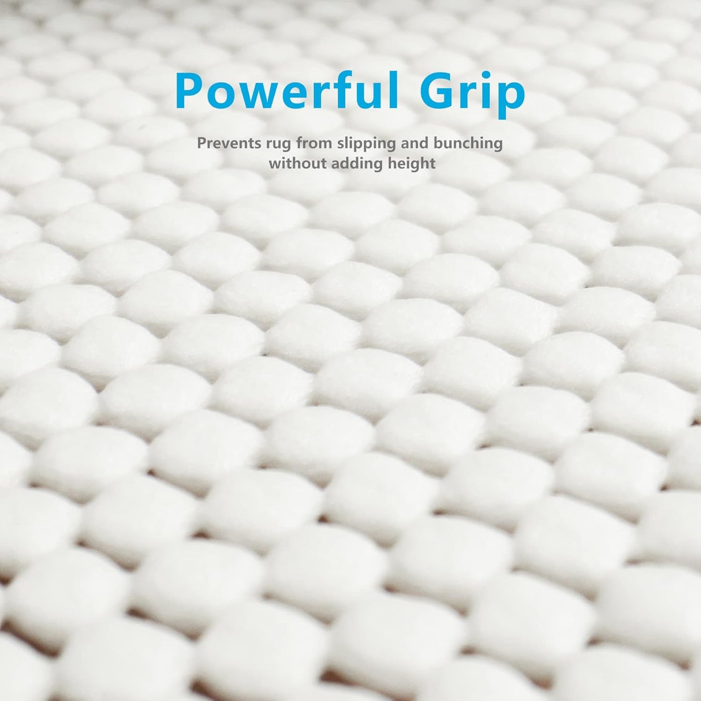 Non Slip Area Rug Pads Non Skid Rug Gripper 2x3 Feet Extra Thick Pad Anti-Slip Carpet Rug Mats for Hardwood Surface Floors, Keep Rugs Safe and in Place (2 x 3 Ft)