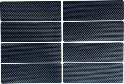 4-Pack Large EVA Foam Furniture Pads (3.93"x6.29"), Cut to Size Non Slip Grippers for Hardwood Floors, Heavy Duty Self-Adhesive Anti Skid Slide Stopper Mat for Sofa, Recliner, Bed