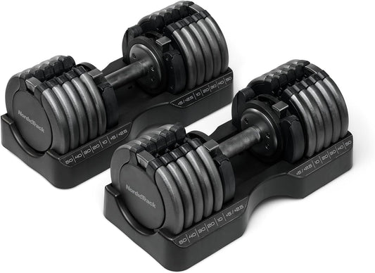 Select-a-Weight Adjustable Dumbbells