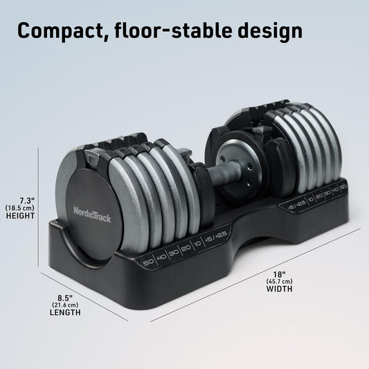 Select-a-Weight Adjustable Dumbbells